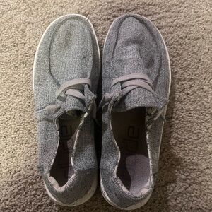 Gray and white HeyDudes!